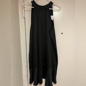 XL Tie Back Halter Mini Dress